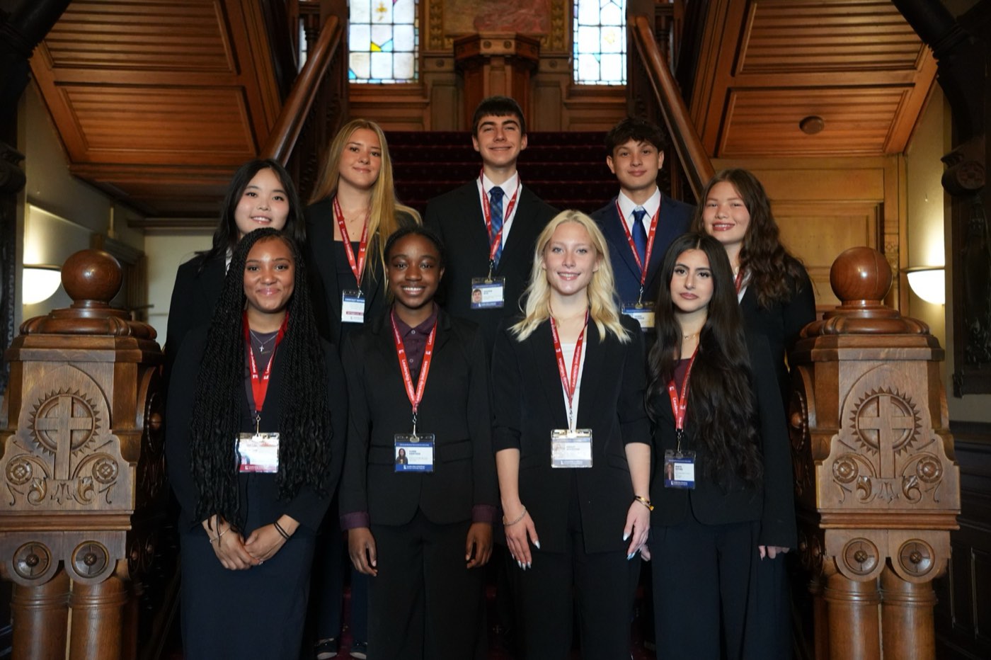 The full Advanced Medical Neuroscience Internship cohort at Georgetown